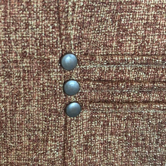 COLDWATER CREEK Size 20 Textural Fitted Vest lined Snap close $119 NEW - Picture 14 of 14